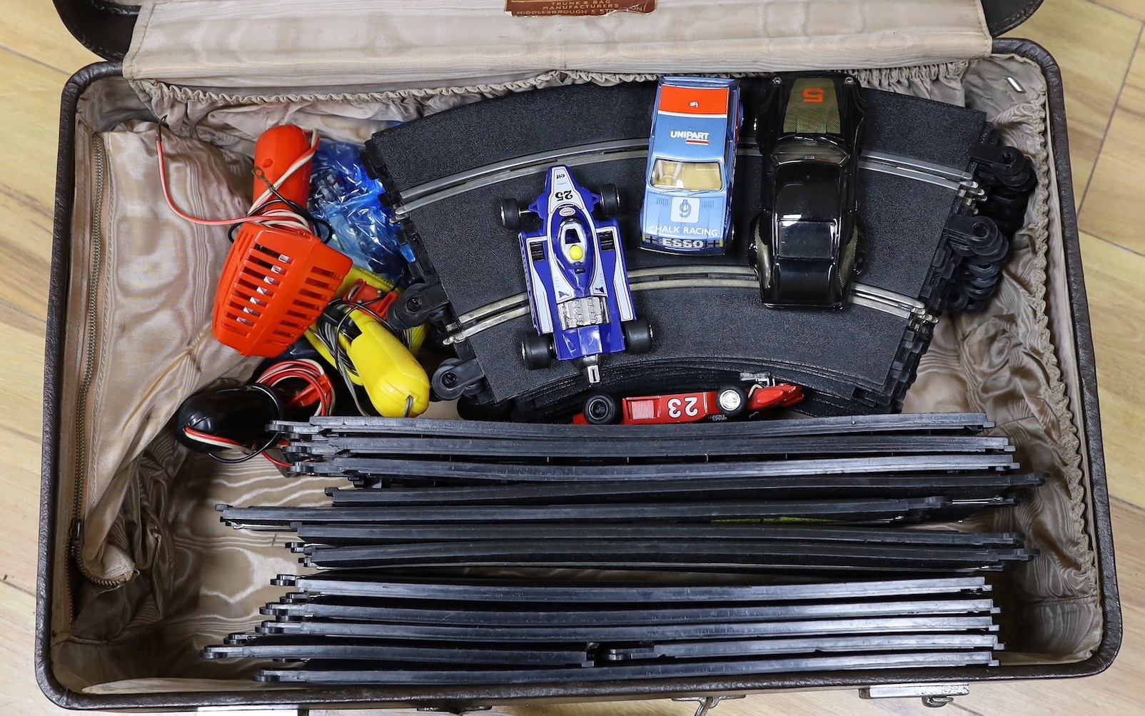 A Scalextric collection including boxed cars